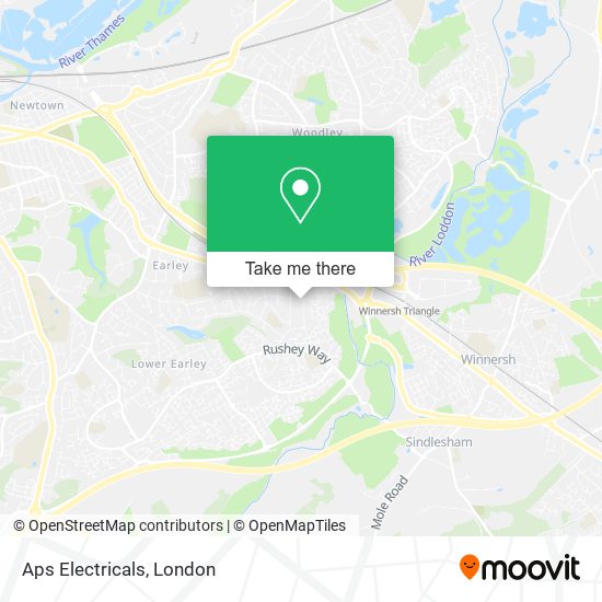 Aps Electricals map