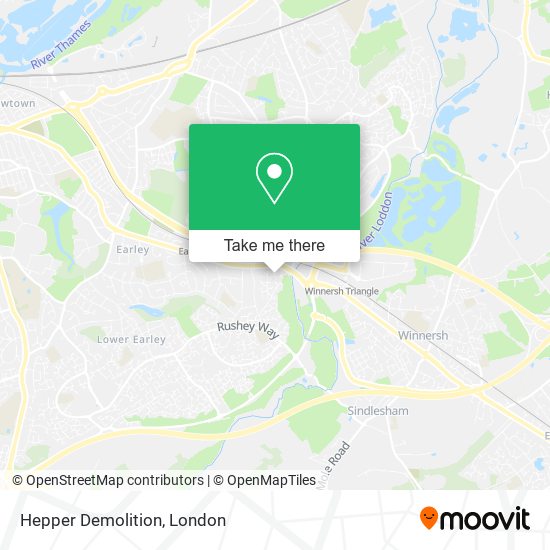 Hepper Demolition map