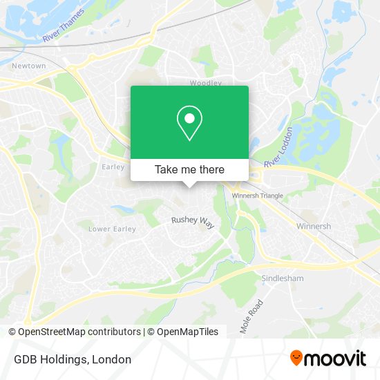 GDB Holdings map