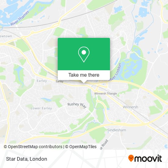 Star Data map