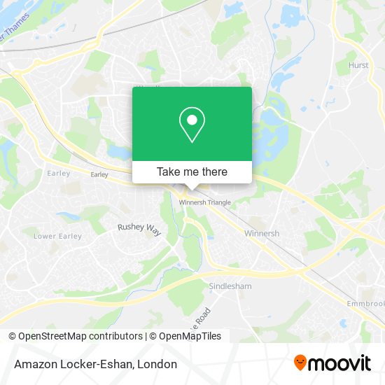 Amazon Locker-Eshan map