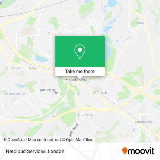 Netcloud Services map