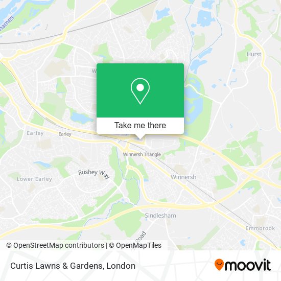 Curtis Lawns & Gardens map