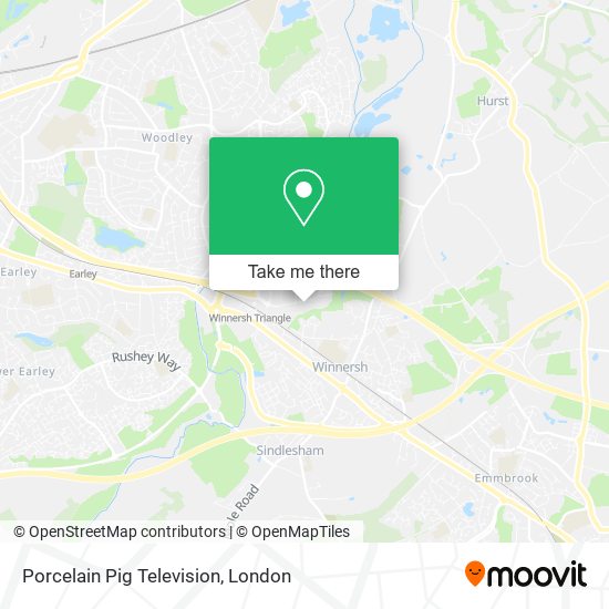 Porcelain Pig Television map