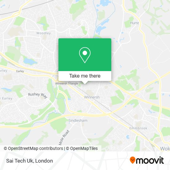 Sai Tech Uk map