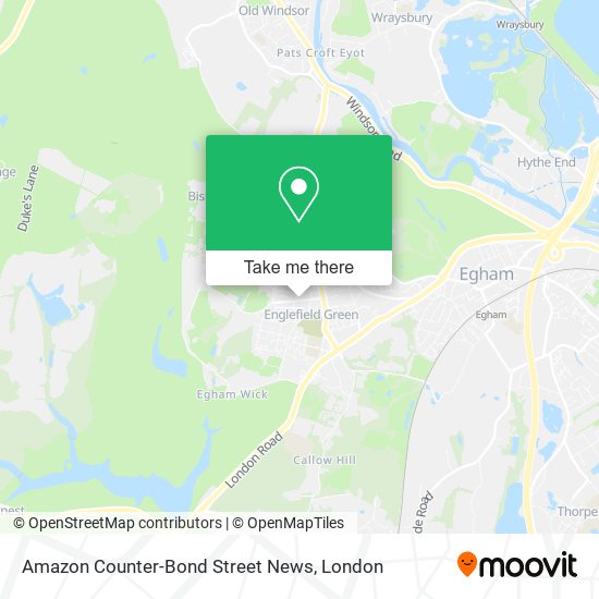 Amazon Counter-Bond Street News map