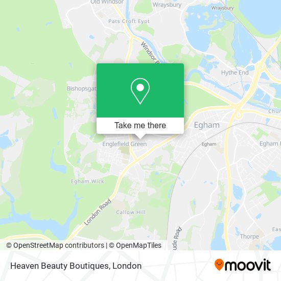 Heaven Beauty Boutiques map