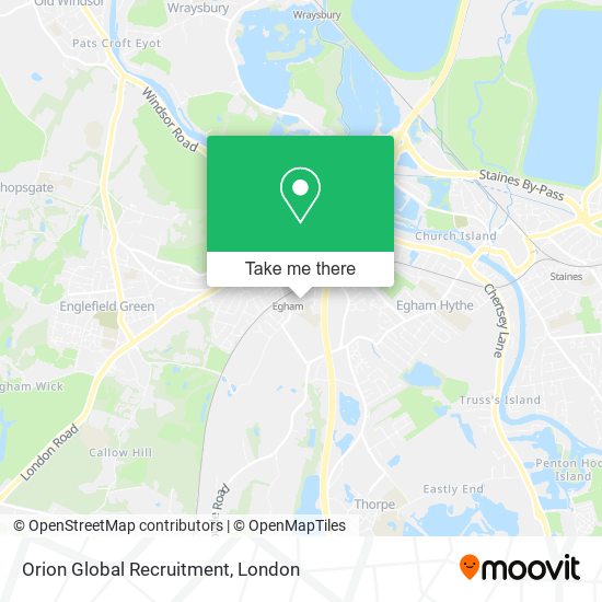 Orion Global Recruitment map
