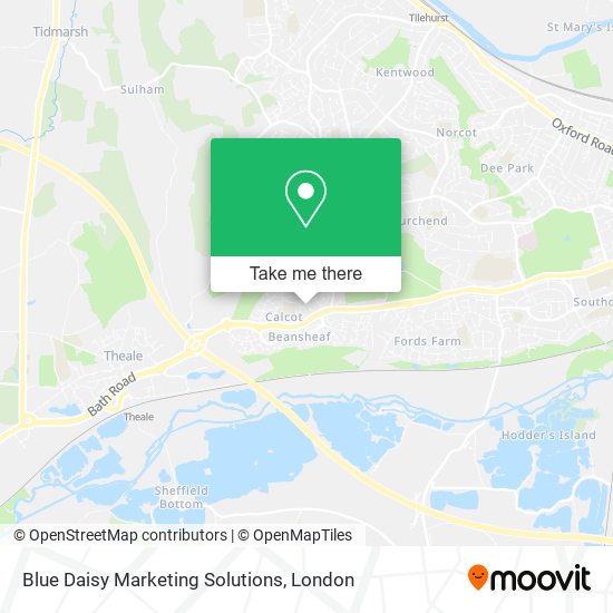 Blue Daisy Marketing Solutions map