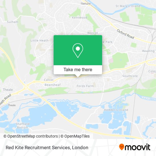 Red Kite Recruitment Services map