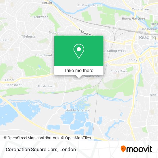 Coronation Square Cars map