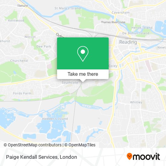 Paige Kendall Services map
