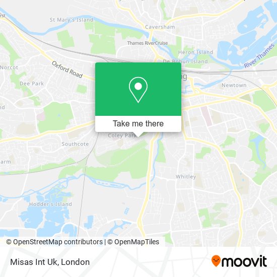Misas Int Uk map