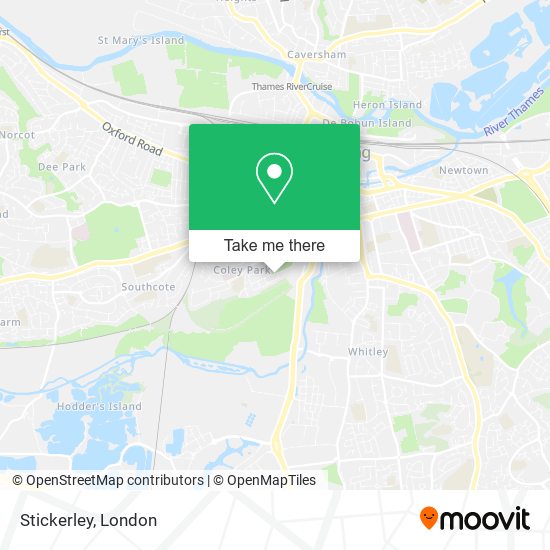 Stickerley map