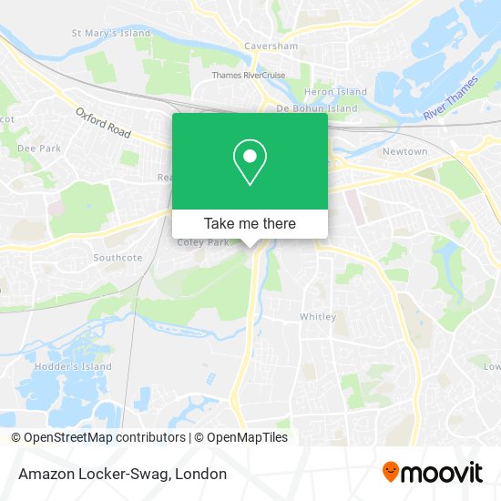 Amazon Locker-Swag map