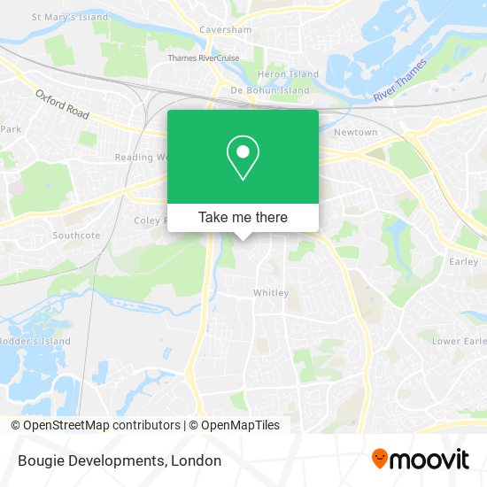 Bougie Developments map