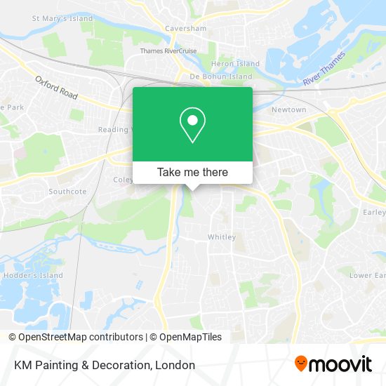 KM Painting & Decoration map