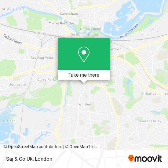 Saj & Co Uk map