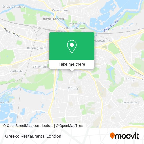 Greeko Restaurants map