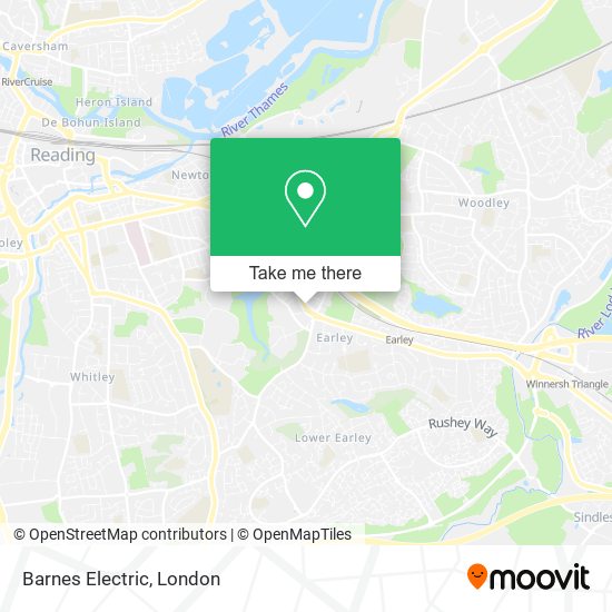 Barnes Electric map