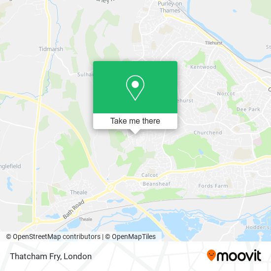 Thatcham Fry map