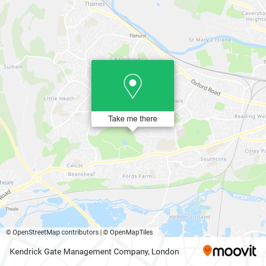 Kendrick Gate Management Company map