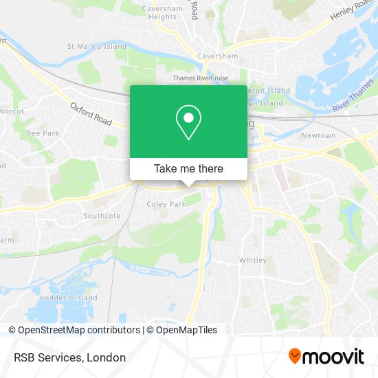RSB Services map