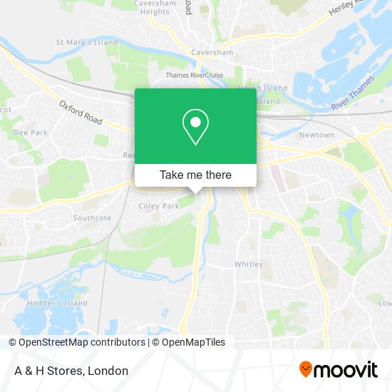 A & H Stores map
