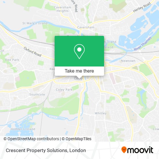Crescent Property Solutions map
