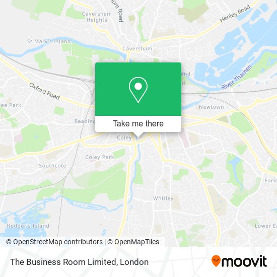 The Business Room Limited map