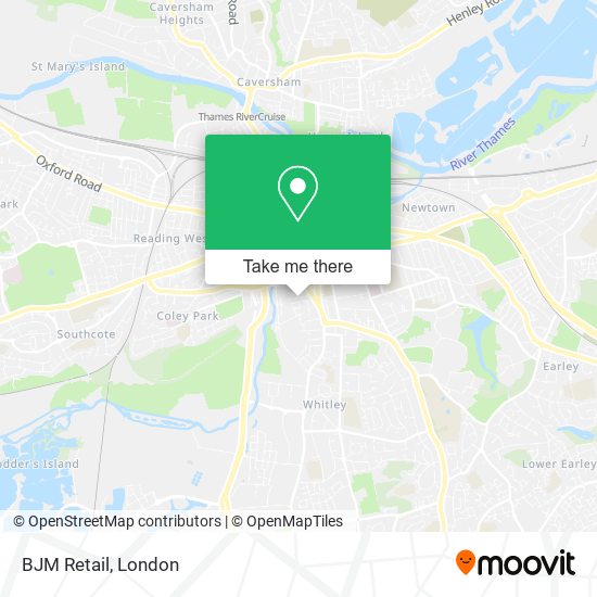BJM Retail map