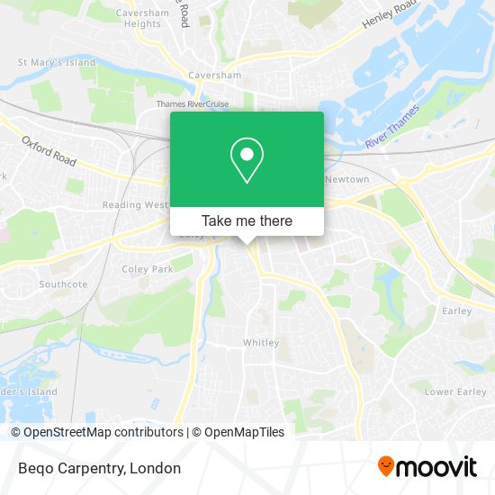 Beqo Carpentry map