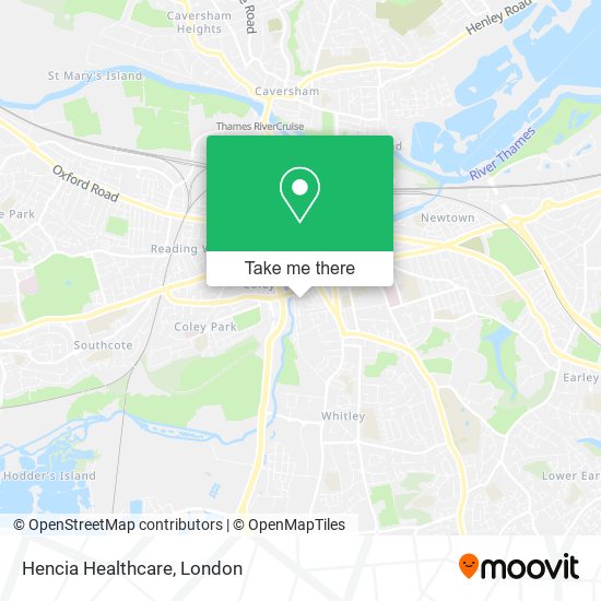 Hencia Healthcare map
