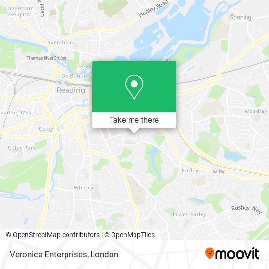 Veronica Enterprises map