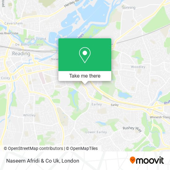 Naseem Afridi & Co Uk map