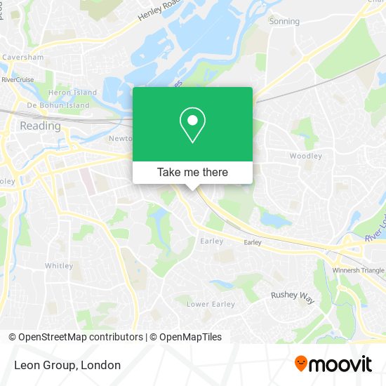 Leon Group map