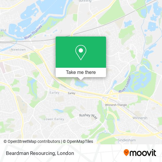 Beardman Resourcing map