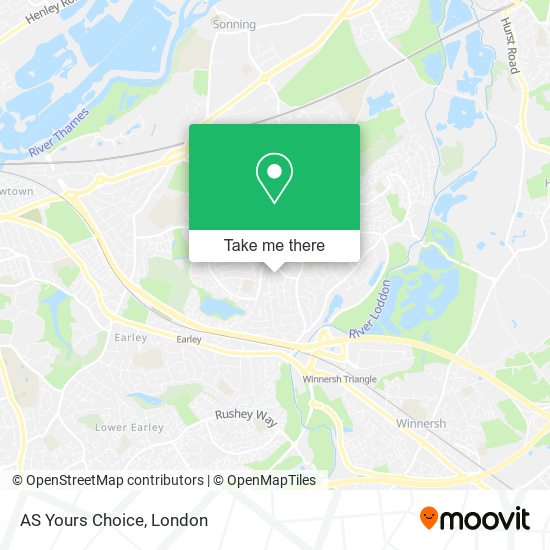 AS Yours Choice map