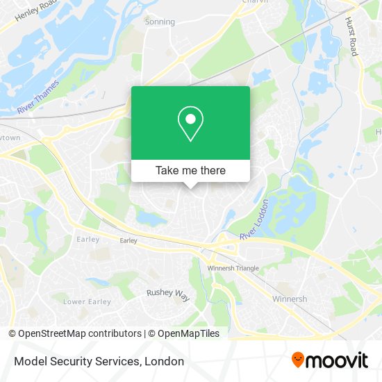 Model Security Services map