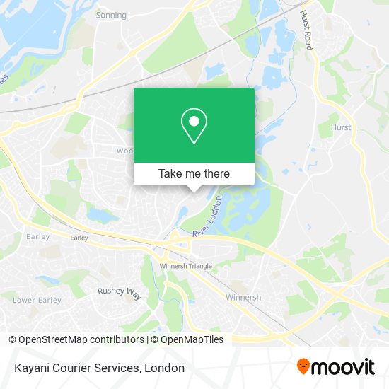 Kayani Courier Services map