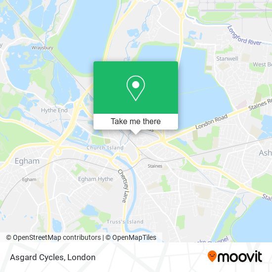 Asgard Cycles map