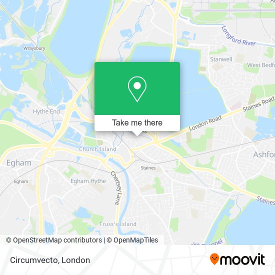 Circumvecto map