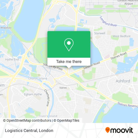 Logistics Central map