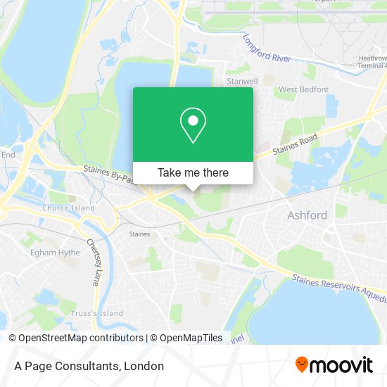 A Page Consultants map