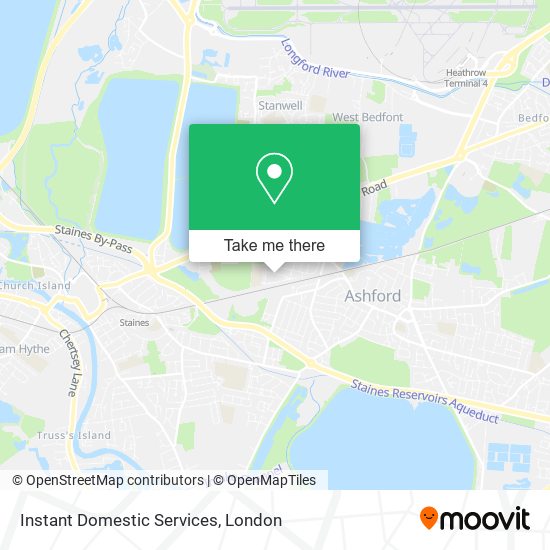 Instant Domestic Services map