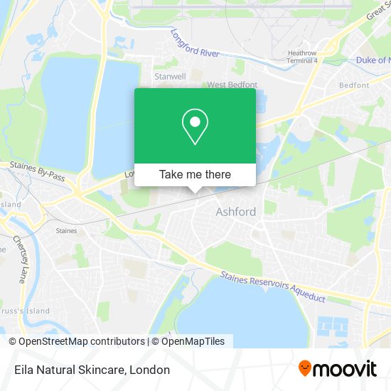 Eila Natural Skincare map