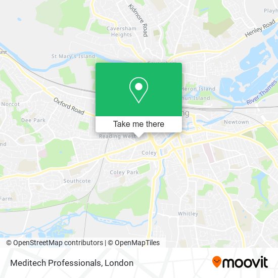 Meditech Professionals map