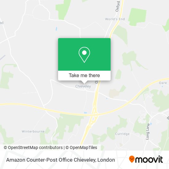 Amazon Counter-Post Office Chieveley map