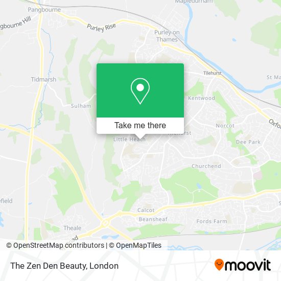 The Zen Den Beauty map