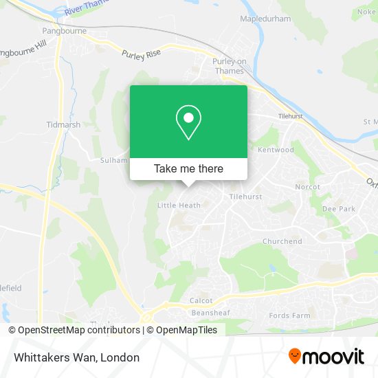Whittakers Wan map